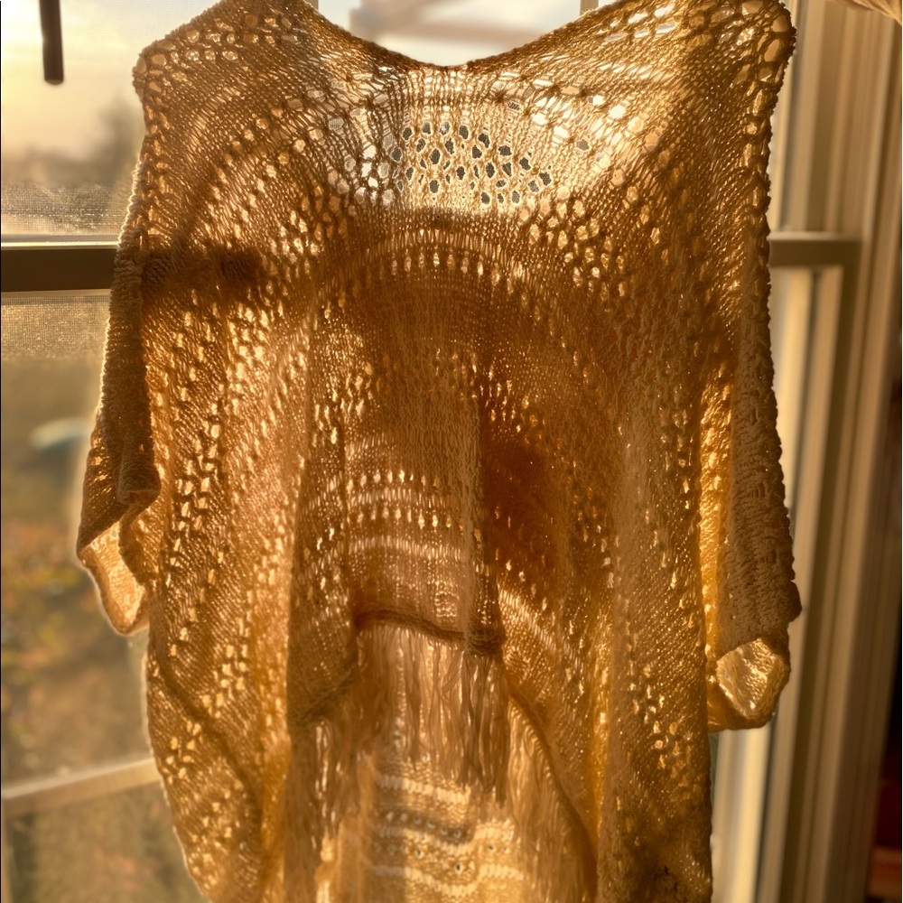 Hooded bohemian pullover